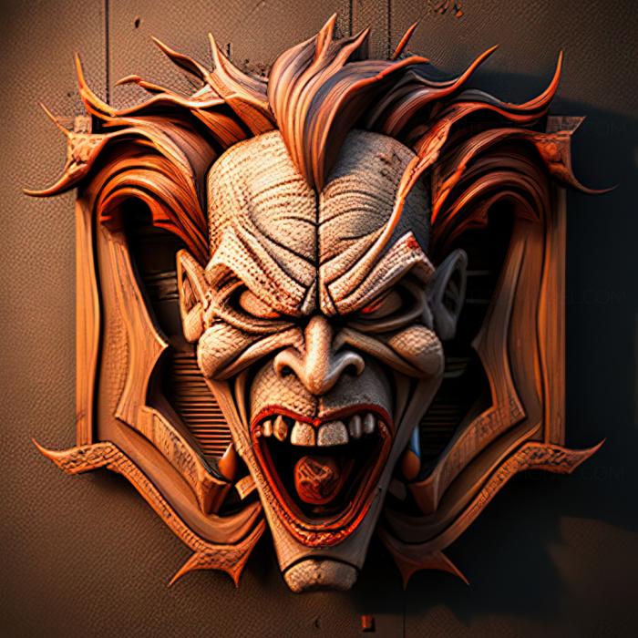 نموذج ثلاثي الأبعاد لآلة CNC ألعاب لعبة st Twisted Metal 2012